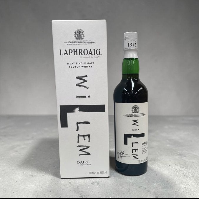Laphroaig 14 years old Willem Dafoe Limited Edition - 70cl, Collections, Enlèvement, Neuf, Autres régions, Autres types