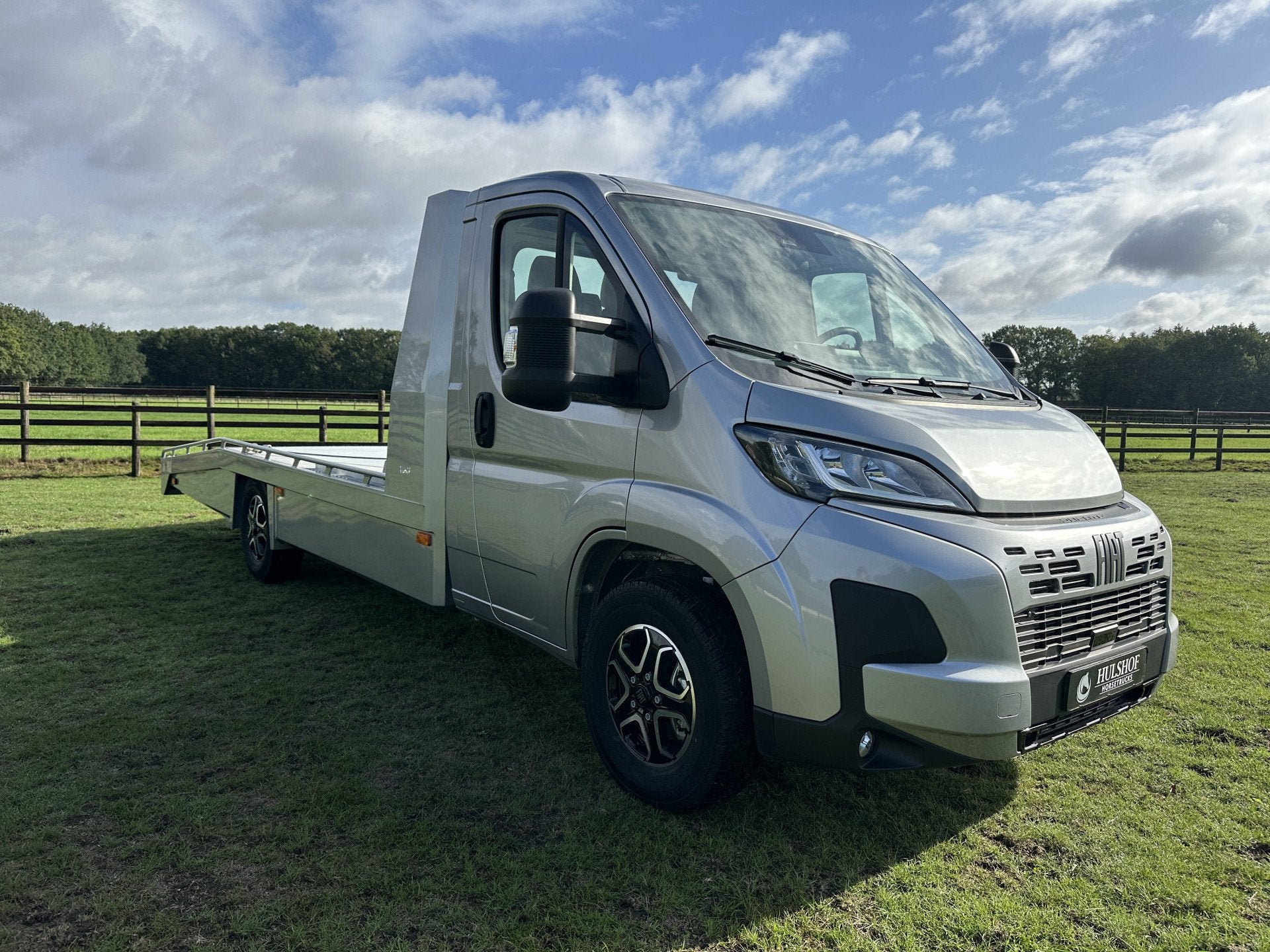 Fiat Ducato 3.65T TIJHOF Autotransporter AluLiner NIEUW, Argent ou Gris, Achat, Euro 6, 2184 cm³