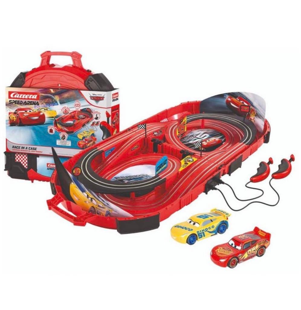 Étui Carrera FIRST Cars Pixar Speed Arena Race Course NEUF, Neuf, Électrique, Enlèvement ou Envoi, Carrera