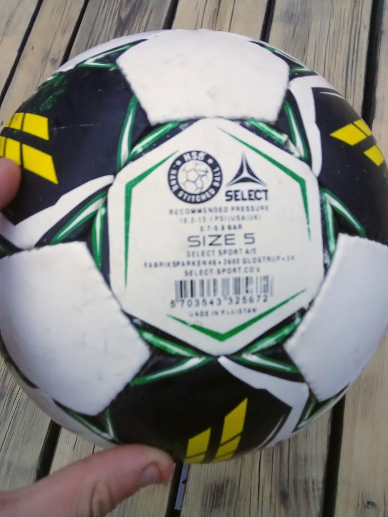 Select bal maat 5, Ophalen, Bal