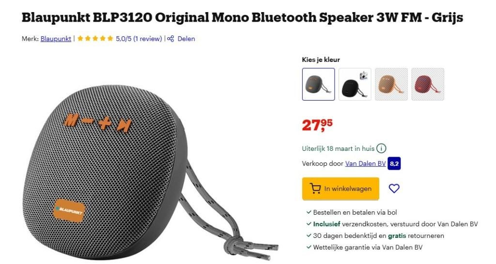 outdoor speaker, Audio, Tv en Foto, Luidsprekerboxen, Ophalen of Verzenden, Nieuw, Overige typen