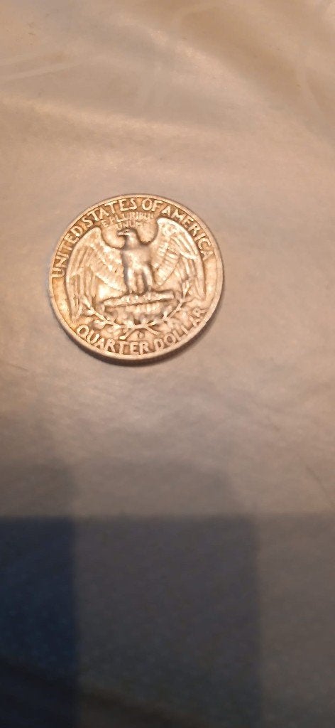 zilveren munt  usa 1954, Verzenden, Noord-Amerika, Losse munt, Zilver