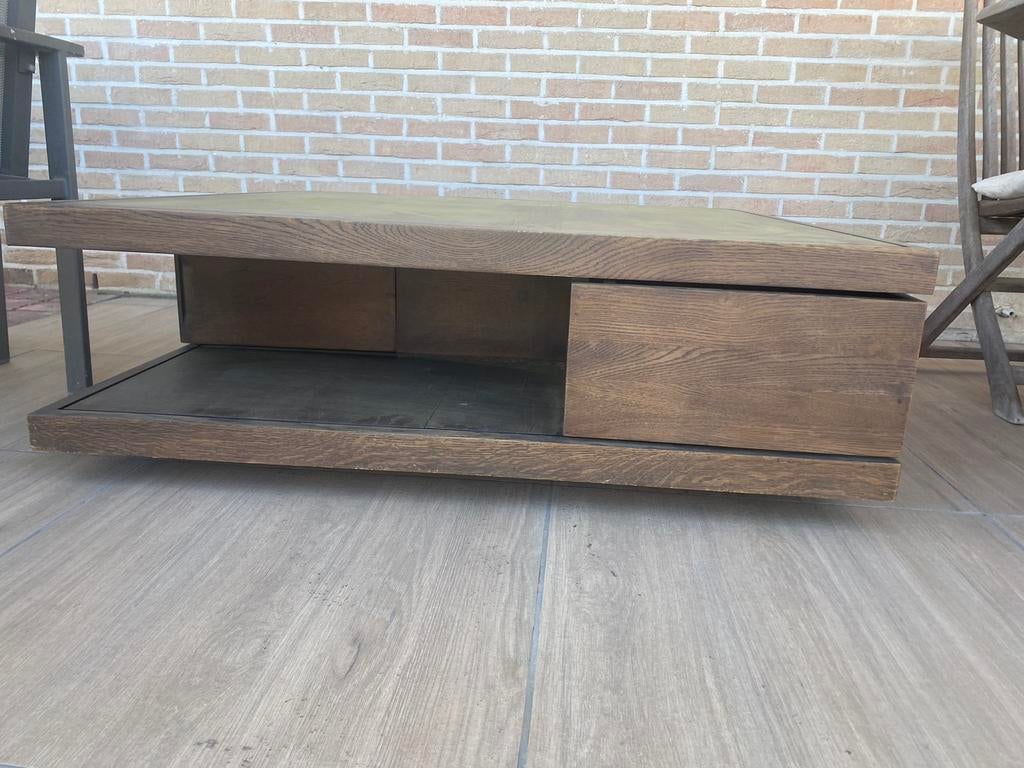 Grote salontafel gratis af te halen, Ophalen of Verzenden, Gebruikt
