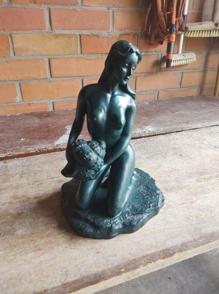 vijverfonteintje, Tuin en Terras, Waterpartijen en Fonteinen, Ophalen, Zo goed als nieuw, Beton, Fontein