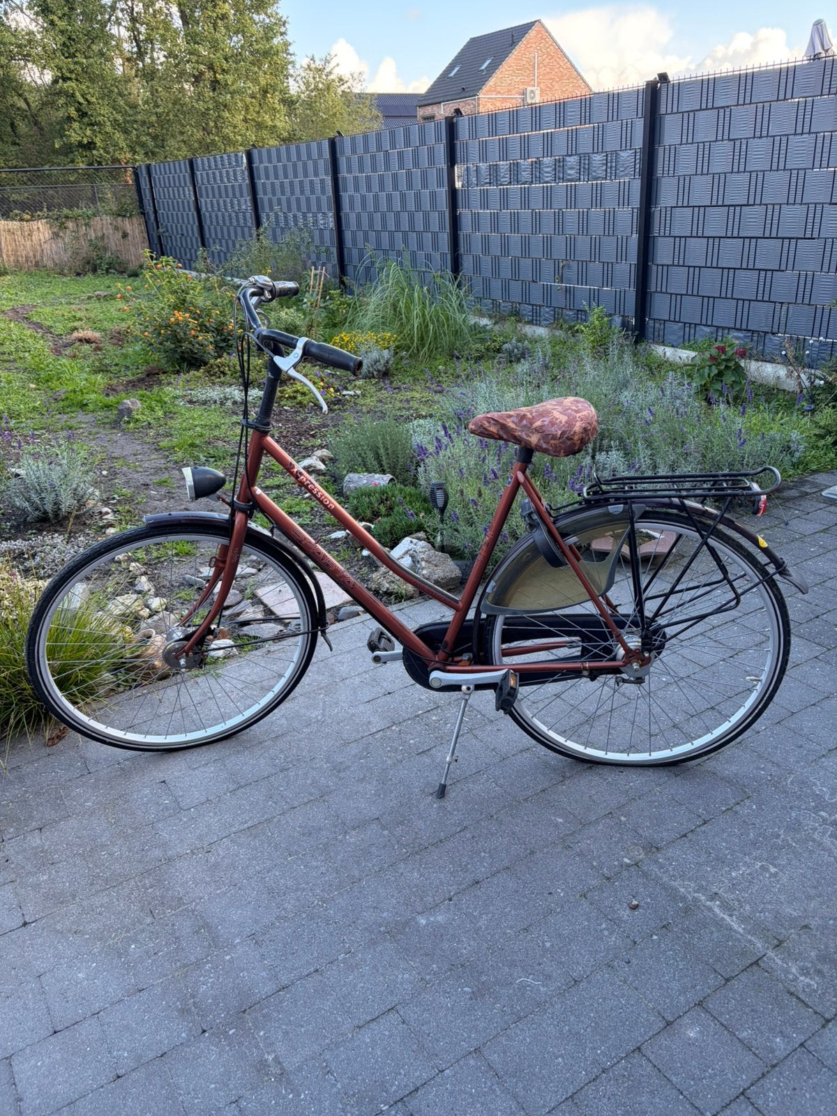 Te koop fiets met ringslot, Ophalen, Gebruikt