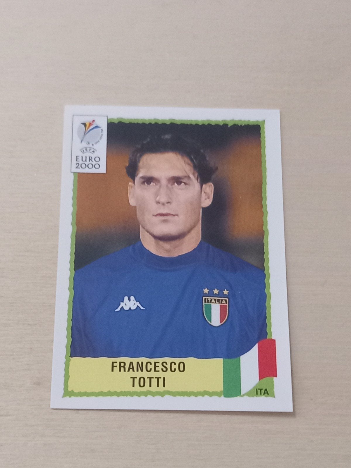 Panini Euro 2000 - N 181 - Francesco Totti, Enlèvement ou Envoi, Neuf, Autocollant