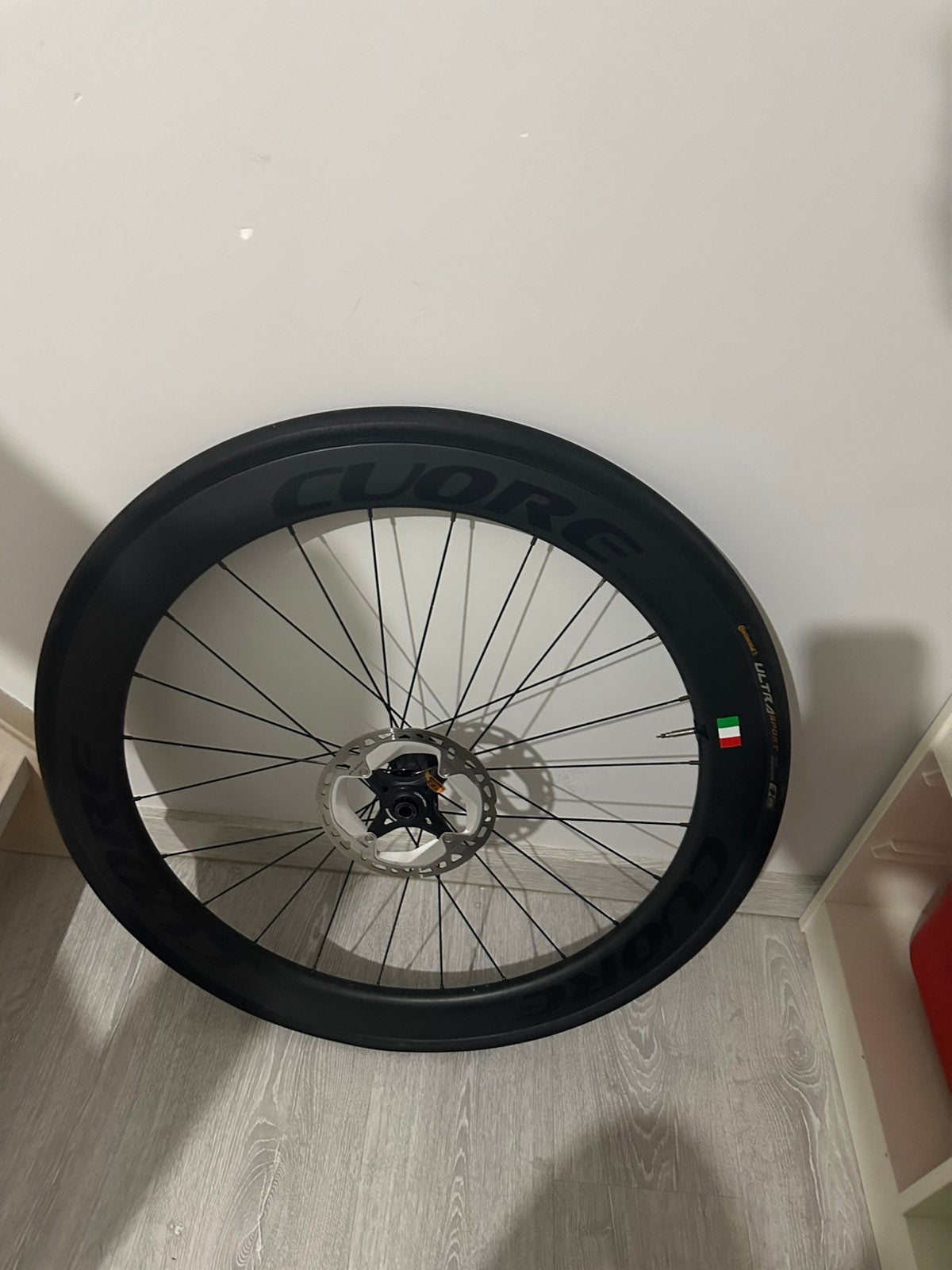 Cuore wielen te koop en shimano ultegra geoepset, Ophalen, Zo goed als nieuw, Frame, Carbon