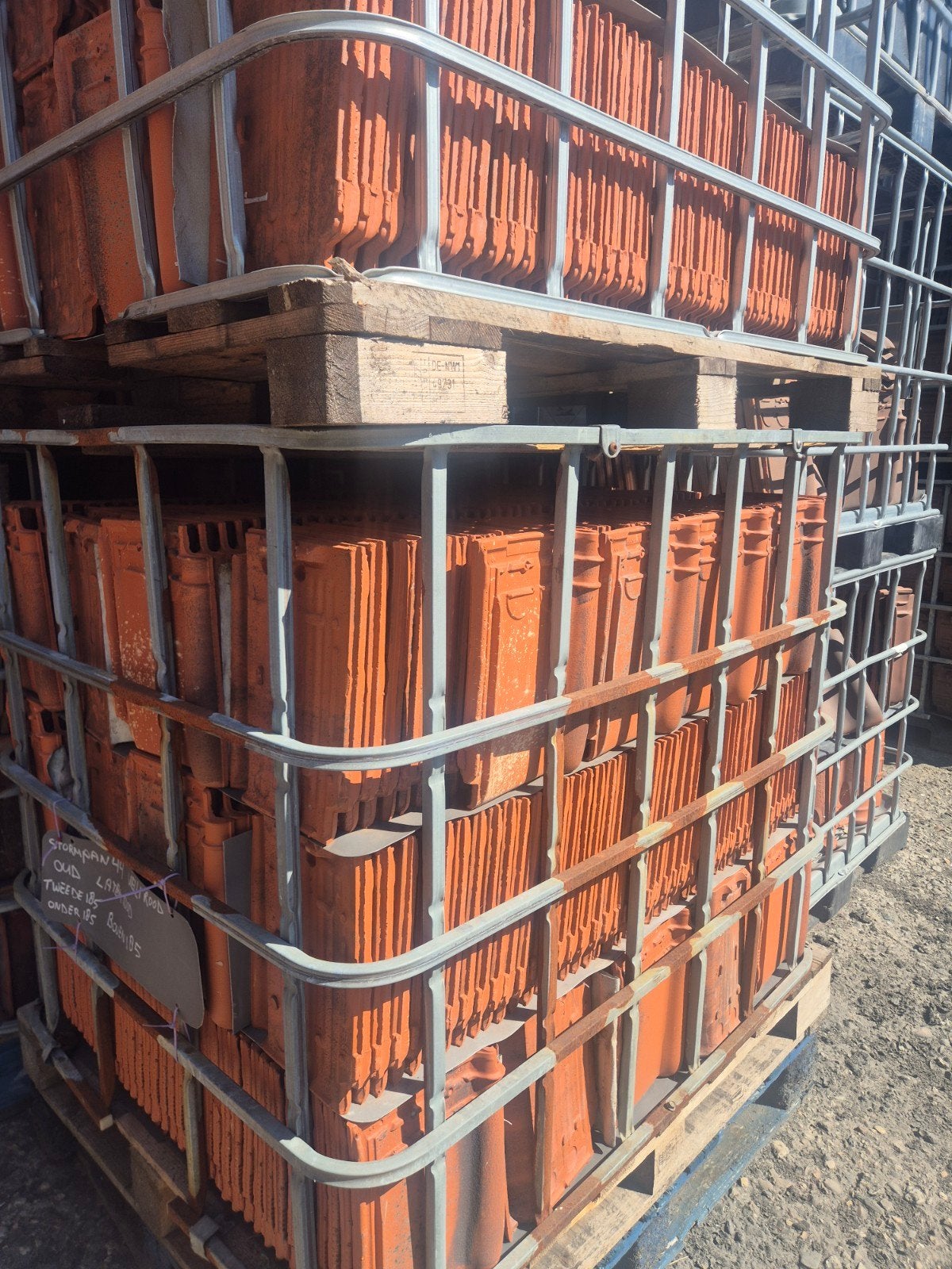 lot Stormpan 44 Oud Latem rood - 800 atuks, Doe-het-zelf en Bouw, Steen of Klei, Nieuw, Ophalen of Verzenden, 15 m² of meer