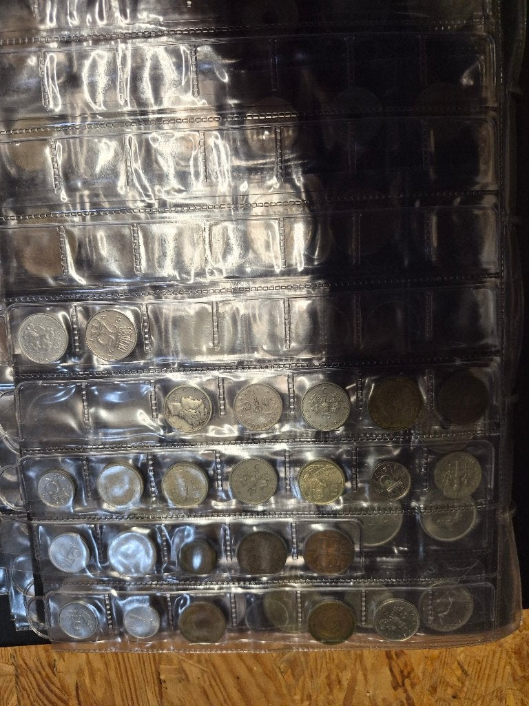 Lot de vieilles pièces et billets, Timbres & Monnaies, Enlèvement, Monnaies et Billets de banque