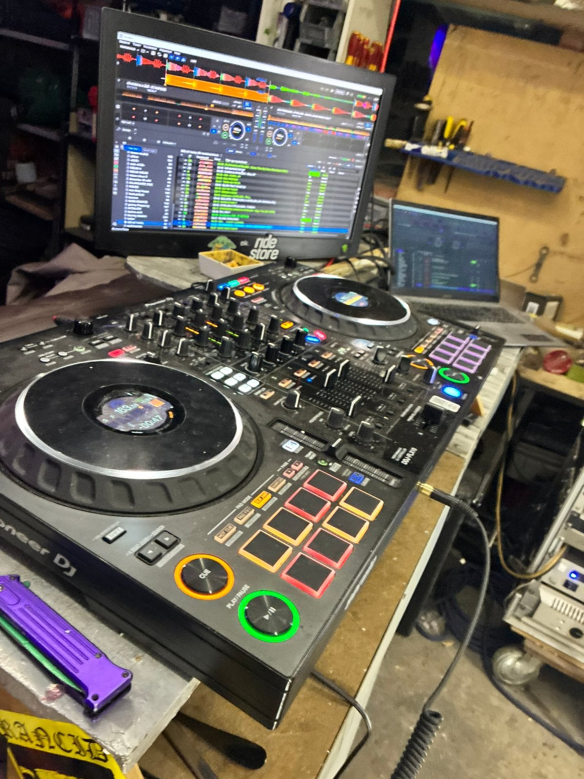 Pioneer DDJ-FLX10 zwart, Muziek en Instrumenten, Ophalen, Zo goed als nieuw, Pioneer, Draaitafel