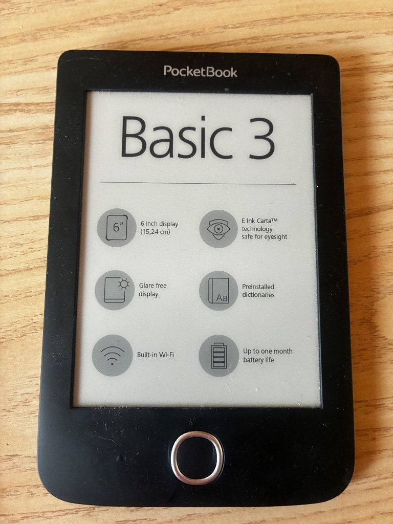 E reader pocketbook, Ophalen of Verzenden, Gebruikt, PocketBook, Wi-Fi