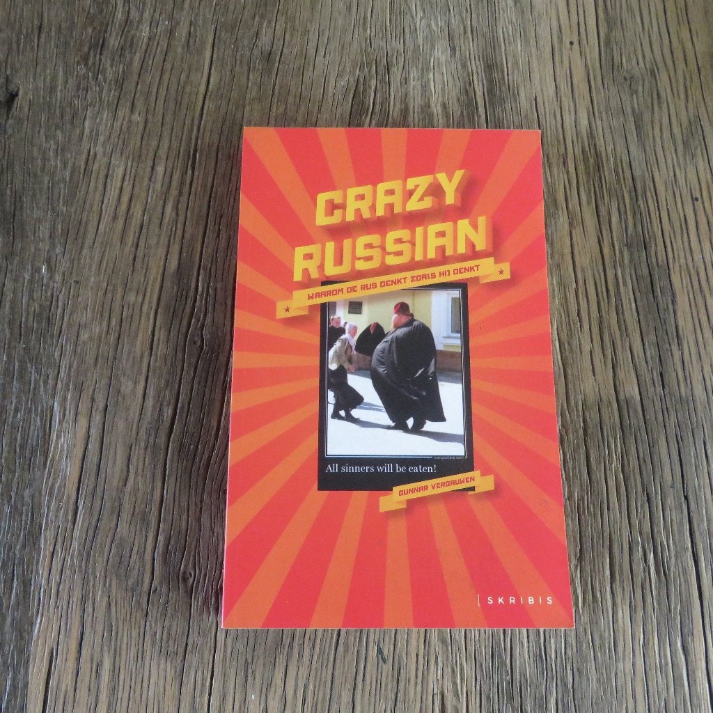 Gunnar Vergauwen Crazy Russian Gesigneerd, Boeken, Ophalen of Verzenden
