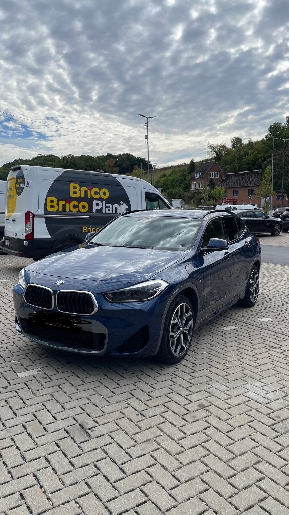 bmw x2 xdrive 25e, Autos, BMW, Cuir, Euro 6, Entretenue par le concessionnaire, Bleu