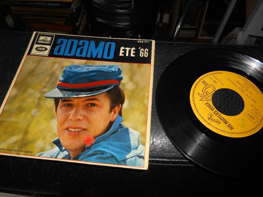 45T 4 pistes ADAMO été 66, CD & DVD, Enlèvement ou Envoi