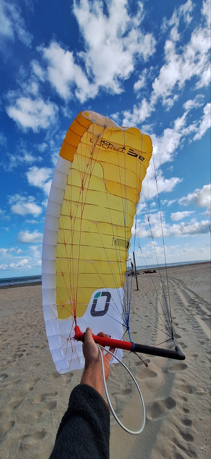 Ozone Pocket Rocket V1 3.6 m² – nagenoeg nieuwstaat, Watersport en Boten, Wingsurfen, Ophalen, Nieuw, Wingsurf-wing
