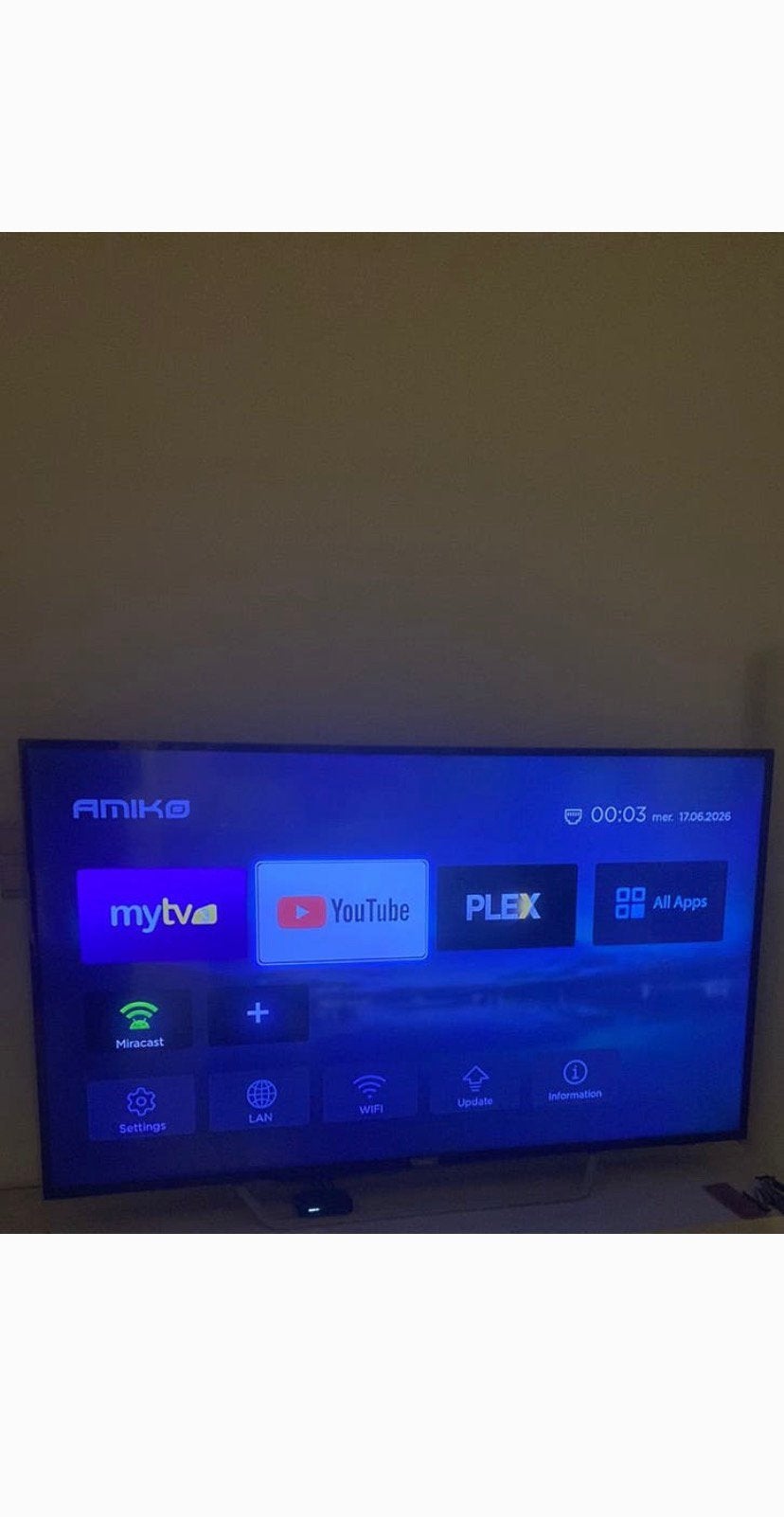 PHILIPS 65  Pouce ,Smart tv , Led ., TV, Hi-fi & Vidéo, Télévisions, Philips, LED, Comme neuf, Enlèvement