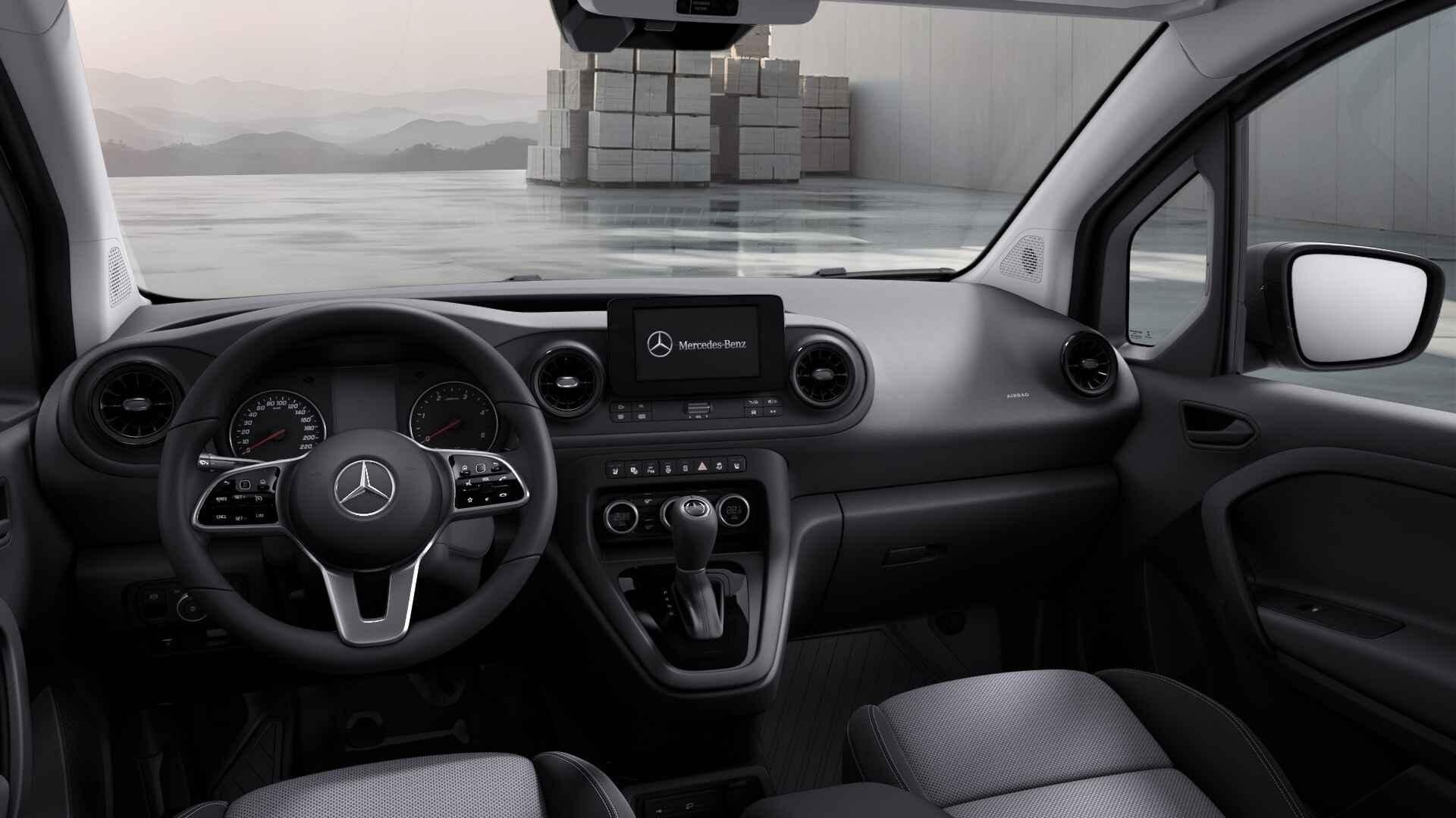 Mercedes-Benz Citan 112 CDI L1 Pro Trekhaak | Smartphone Int, Auto's, Zwart, 4 cilinders, 116 pk, Zwart