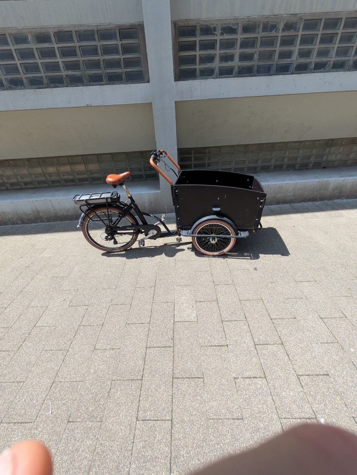 Troy bakfiets, Ophalen
