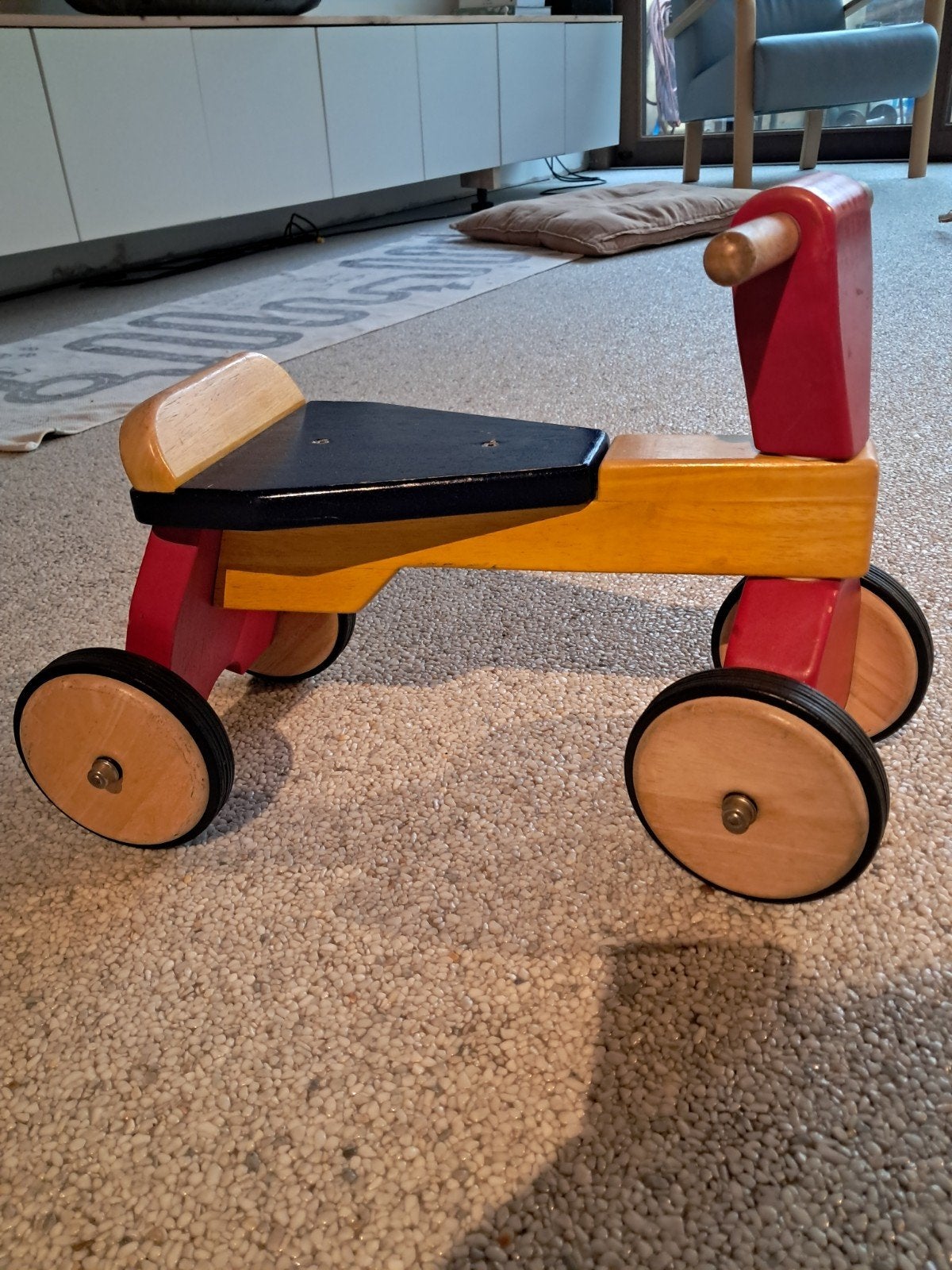 PINTOY 3 kleuren houten loopfiets, Kinderen en Baby's, Ophalen, Loopfiets