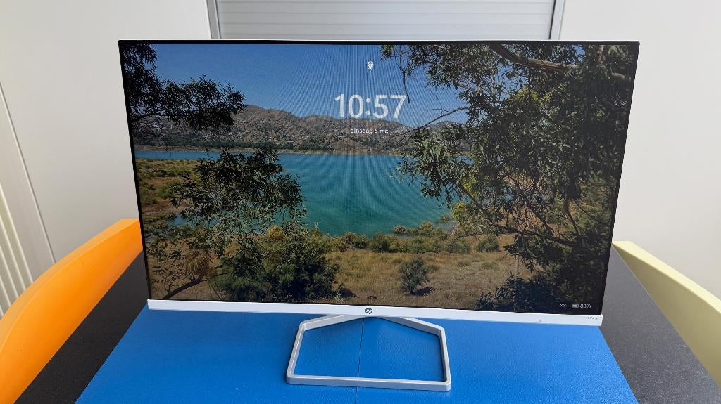 HP Monitor (PC scherm) Series 5 - 524sa met speakers, Ophalen, 3 tot 5 ms, HDMI, Nieuw