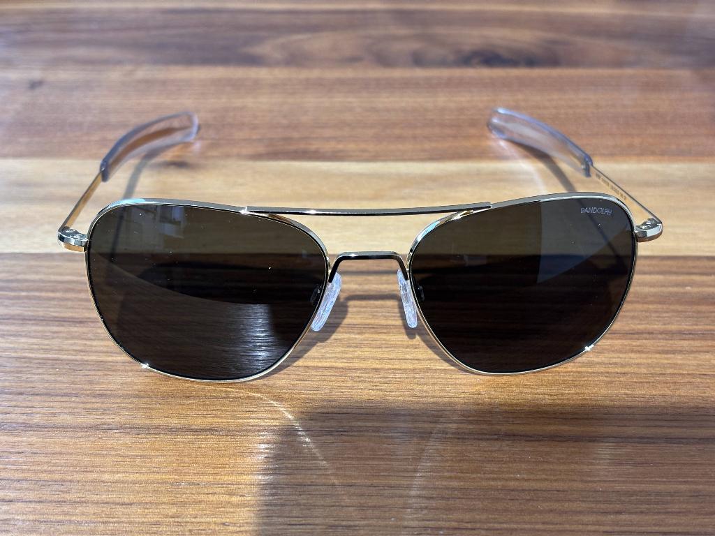 Randolph Aviator 23K Gold Military special edition, Autres marques, Gris, Enlèvement ou Envoi, Comme neuf