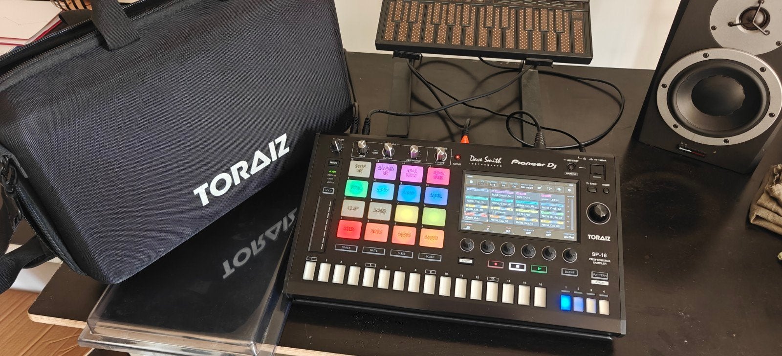 Pioneer Toraiz SP16 + bag & cover, Musique & Instruments, Claviers, Enlèvement