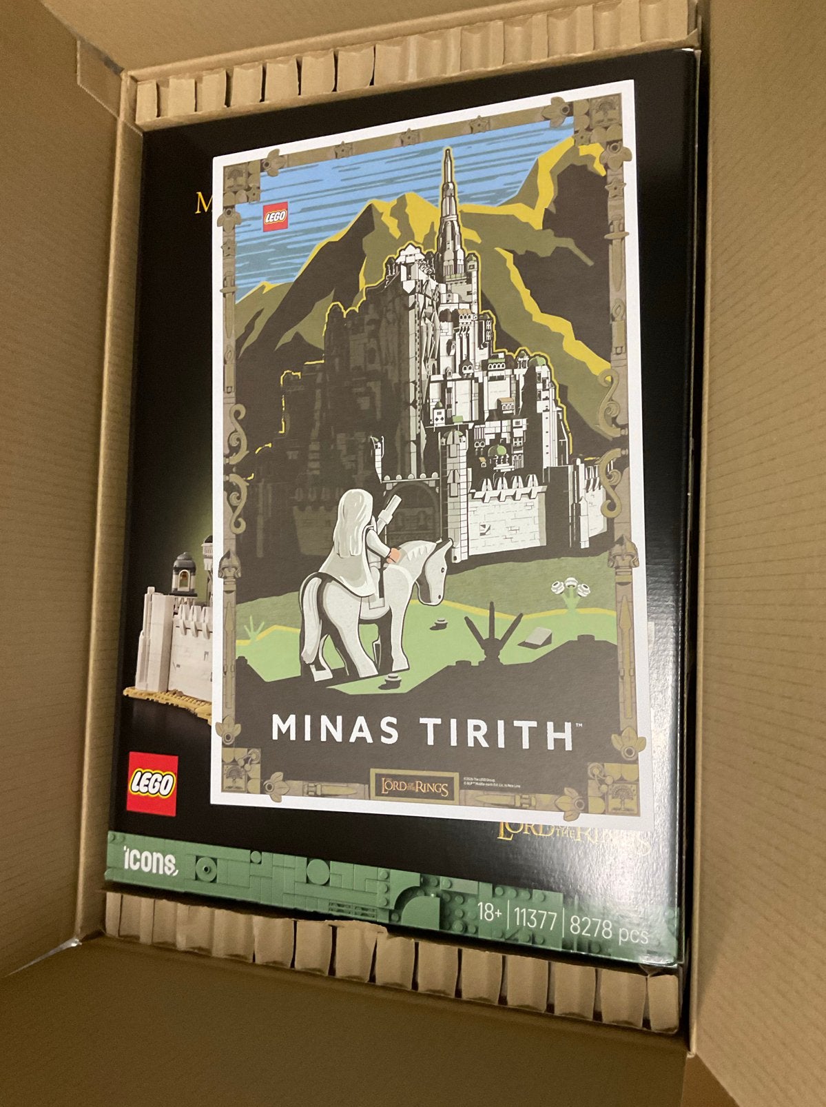 Lego Lord Of The Rings11377 Minas Tirith + Exclusieve Poster, Ophalen of Verzenden, Nieuw, Lego