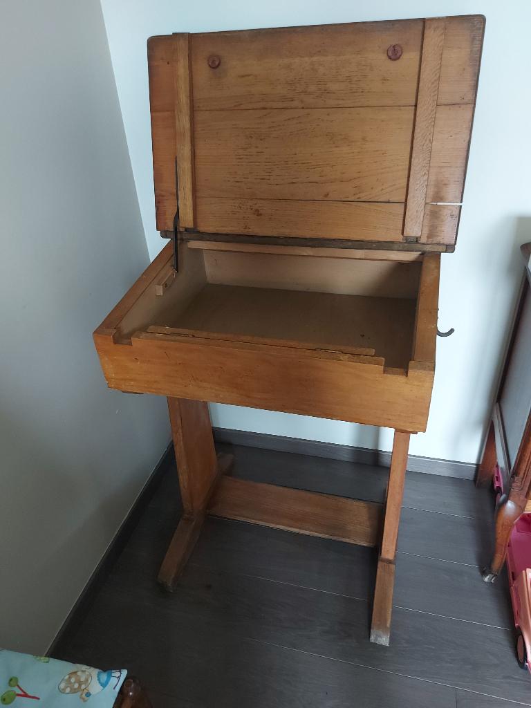 vintage lessenaartje, Ophalen
