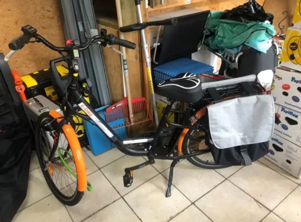 Elektrische damesfiets, Ophalen, Zo goed als nieuw