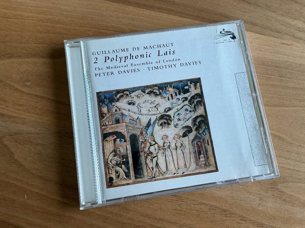 Machaut / 2 Polyphonic Lais/ The Medieval Ensemble, Cd's en Dvd's, Zo goed als nieuw, Middeleeuwen en Renaissance, Ophalen of Verzenden