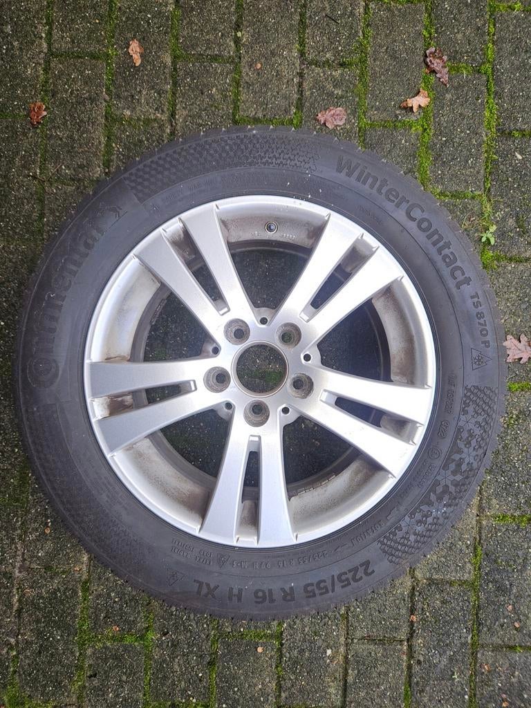 Autobanden op velg, Ophalen, Gebruikt, 16 inch, Banden en Velgen