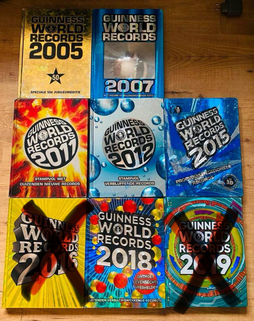 Guinness World records boeken, Boeken, Ophalen of Verzenden, Gelezen