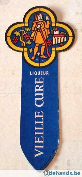 Bladwijzer Liqueur Vieille Curé, Verzamelen, Gebruikt