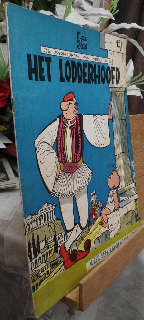nero ;zeer mooi bewaarde ‘het lodderhoofd herdruk 1964, Boeken, Marc Sleen, Eén stripboek, Ophalen of Verzenden, Zo goed als nieuw