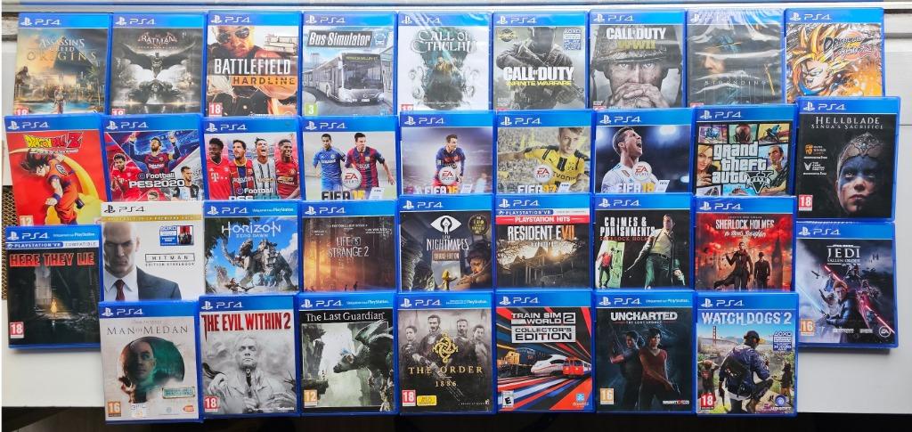 Divers jeux PS4 / Various PS4 games (PlayStation), Consoles de jeu & Jeux vidéo, Jeux | Sony PlayStation 4, Utilisé, Autres genres