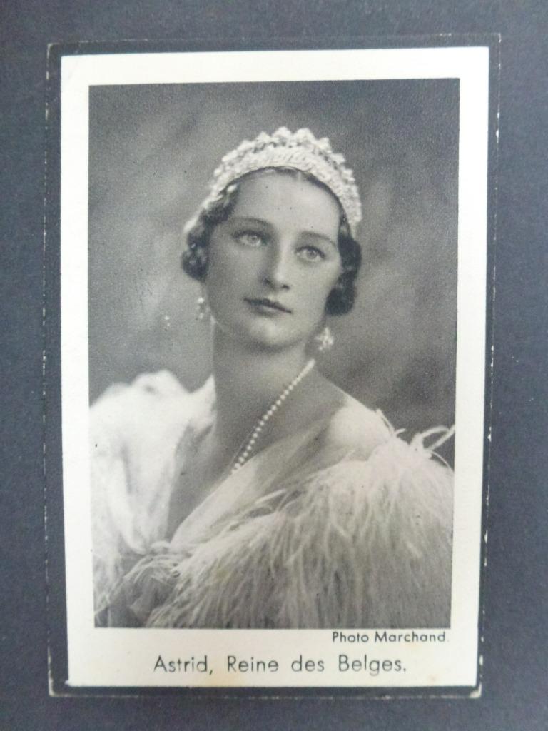 Doodsprentje Koningin Astrid Reine Astrid  Stockholm 1905, Verzamelen, Ophalen of Verzenden, Gebruikt, Kaart, Foto of Prent