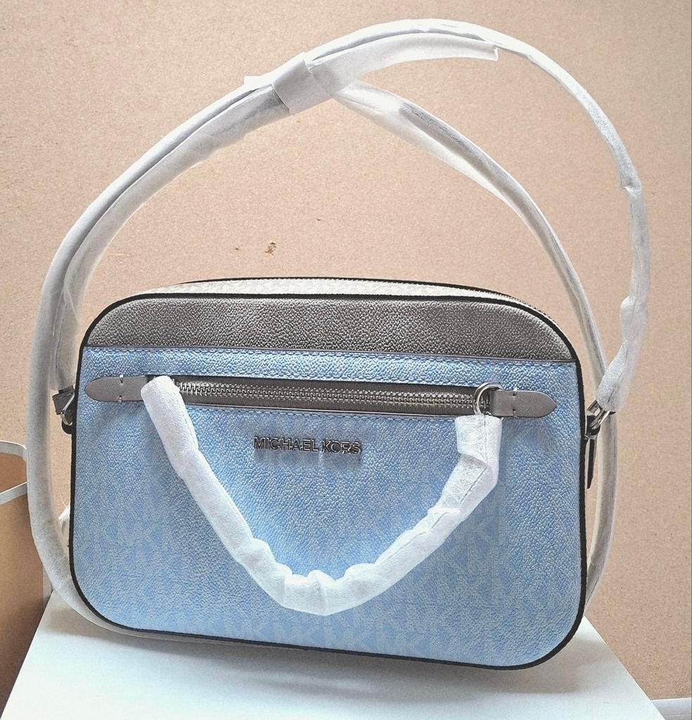 Michael Kors, Jet Set Large Signature Logo Crossbody Bag, Handtassen en Accessoires, Tassen | Damestassen, Ophalen of Verzenden