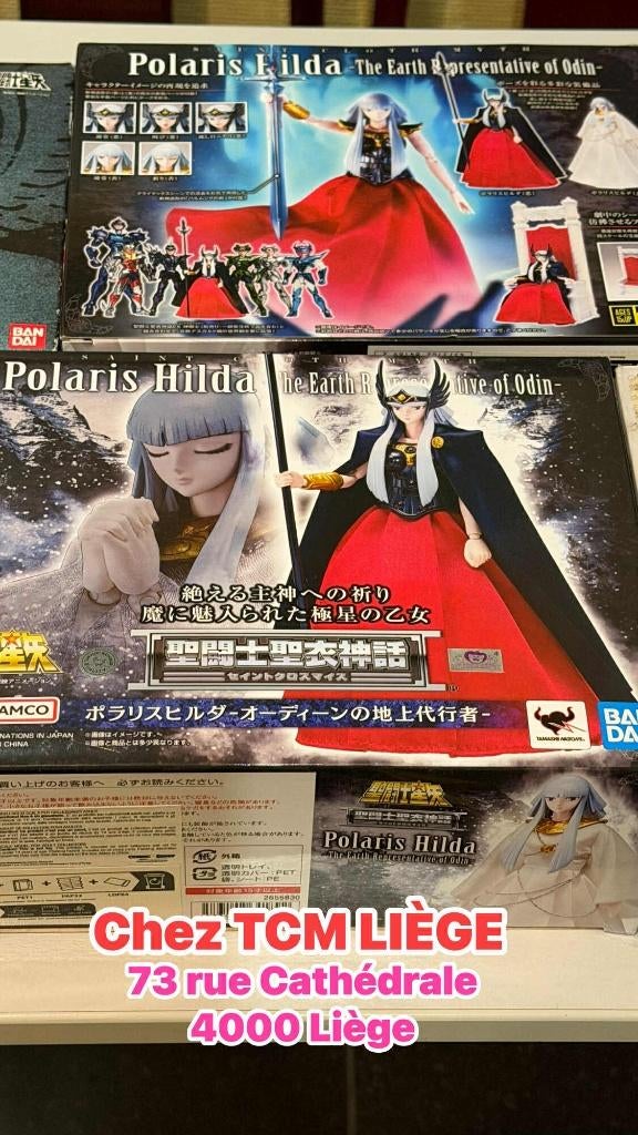 Myth Cloth Hilda de Polaris Saint Seiya Import, Enlèvement, Neuf, Fantasy