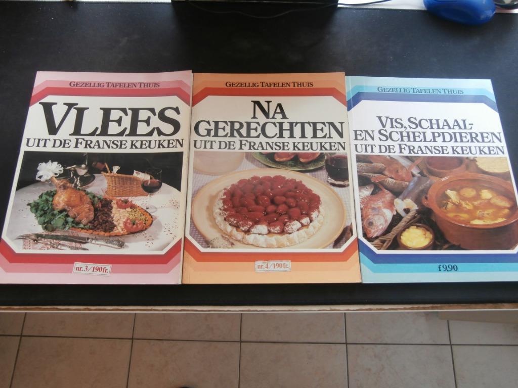 diverse kookboeken, Ophalen of Verzenden, Gelezen