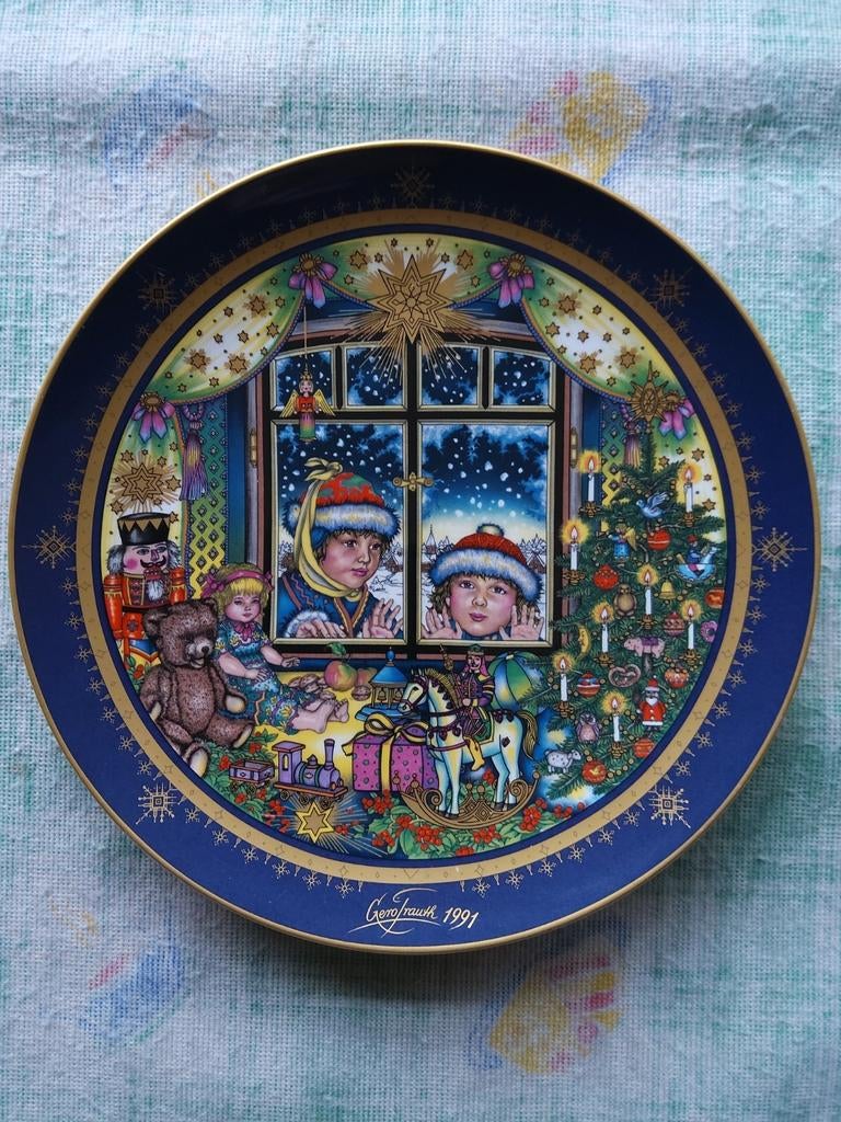 "HEINRICH" :VILLEROY & BOCH "HEILIGABEND" GERO TRAUTH 1991, Enlèvement ou Envoi