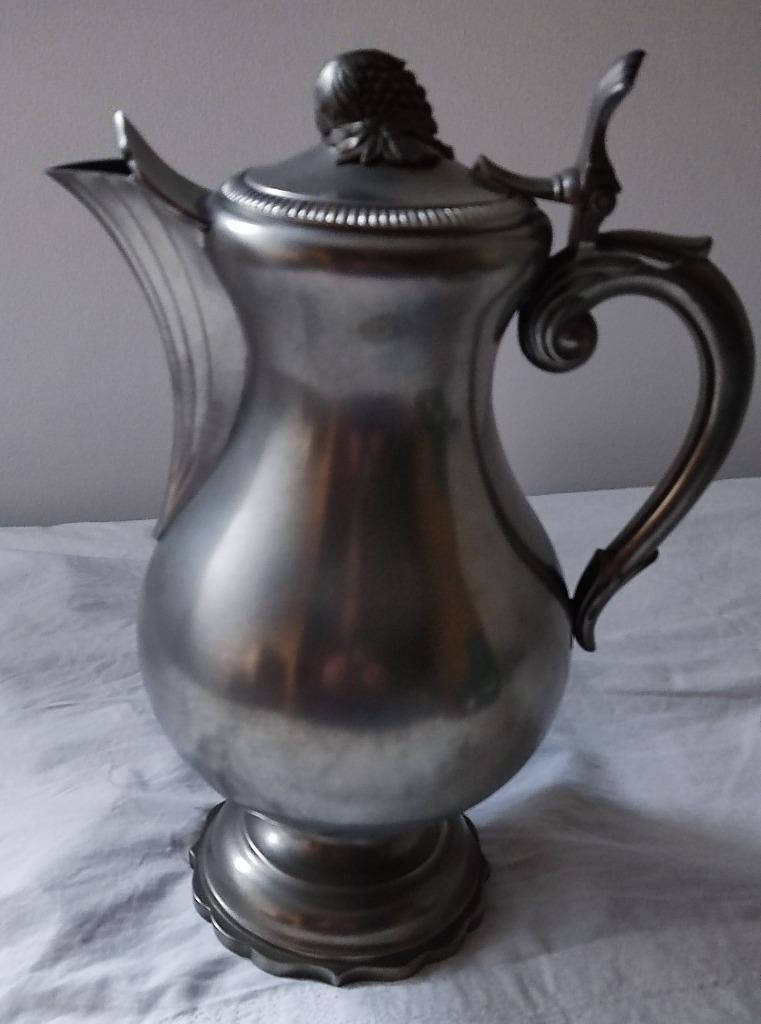 tinnen koffiepot groot, Antiek en Kunst, Antiek | Tin, Ophalen of Verzenden