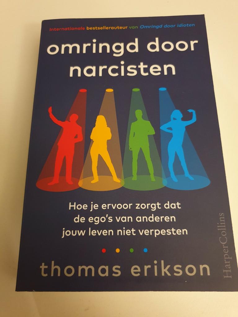 Thomas Erikson - Omringd door narcisten Gereserveerd!!!, Ophalen of Verzenden, Zo goed als nieuw, Thomas Erikson