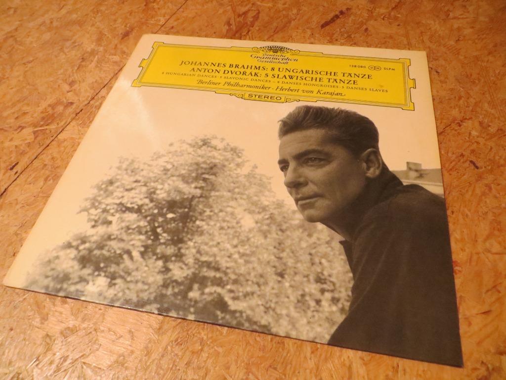 LP VINYL - Herbert von Karajan dances by brahms and dvorak, 12 pouces, Enlèvement ou Envoi, Utilisé, Autres types