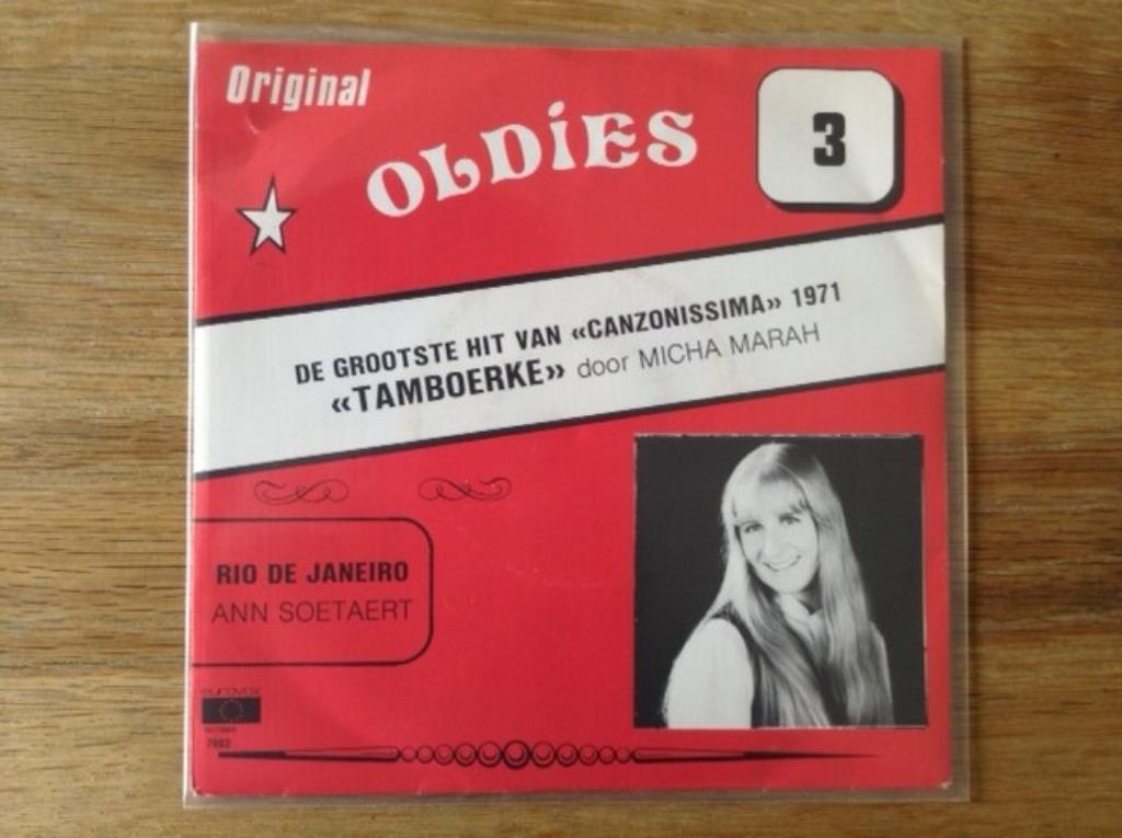 single micha marah / ann soetaert, Ophalen of Verzenden, 7 inch, Nederlandstalig, Single