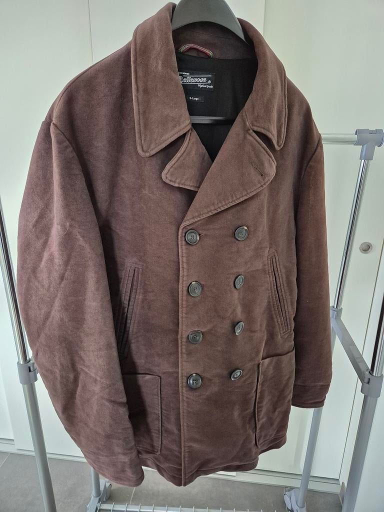 Halflange bruine winterjas Bellerose., Kleding | Heren, Ophalen of Verzenden, Zo goed als nieuw