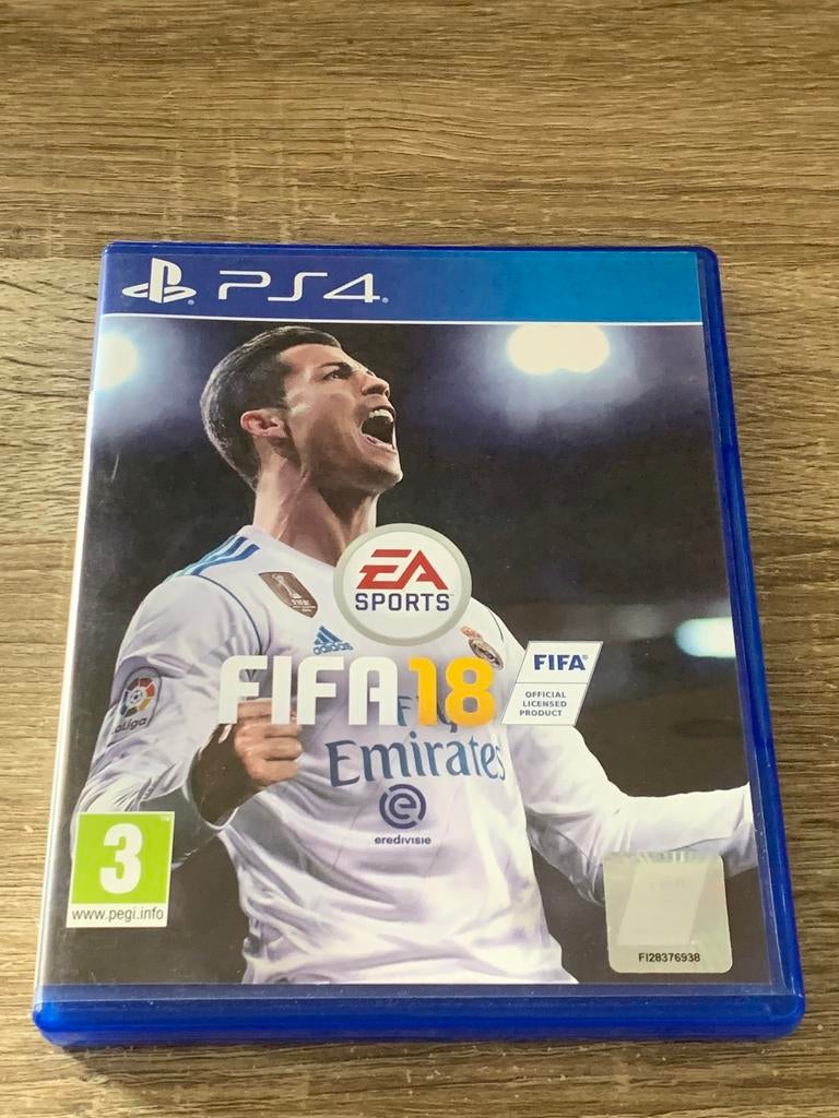 FIFA 18 - PS4, Consoles de jeu & Jeux vidéo, Jeux | Sony PlayStation 4, Enlèvement ou Envoi, 1 joueur, Virtual Reality, À partir de 3 ans
