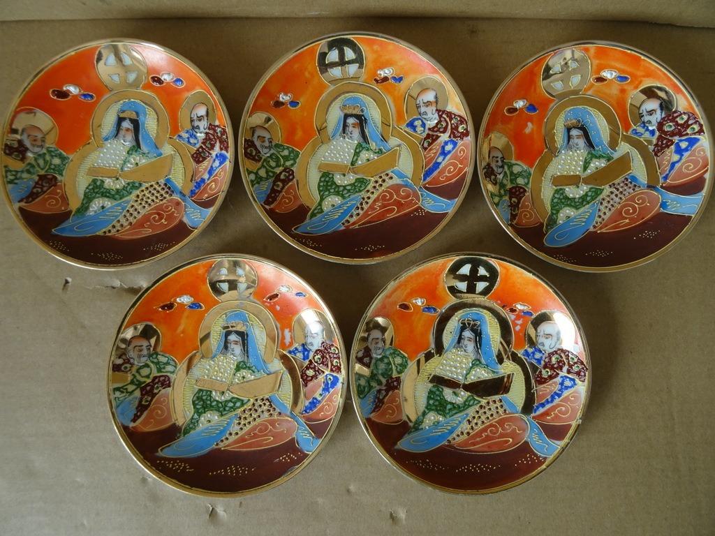 Satsuma bordje Guanyin sierbord sierbordje Japan Los te koop, Antiek en Kunst, Ophalen of Verzenden