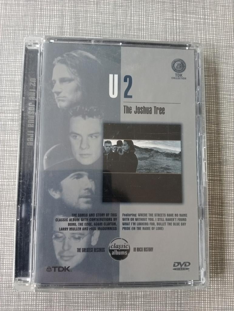 Dvd U2 The Joshua Tree TDK collection, Alle leeftijden, Ophalen of Verzenden, Gebruikt, Documentaire