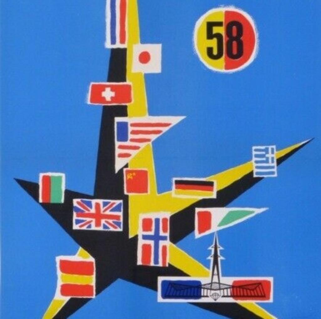 Publicité rétro Expo '58, Envoi, Maison et Meubles