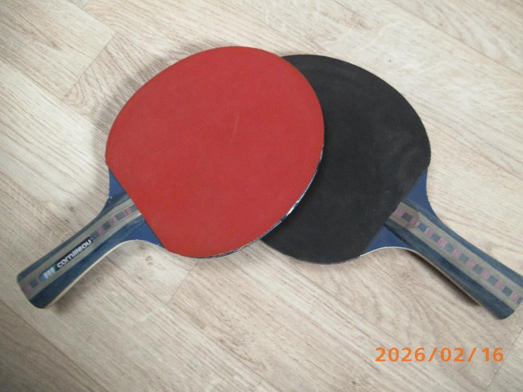 Raquettes Ping pong a vendre, Sport en Fitness, Ophalen, Zo goed als nieuw, Overige typen